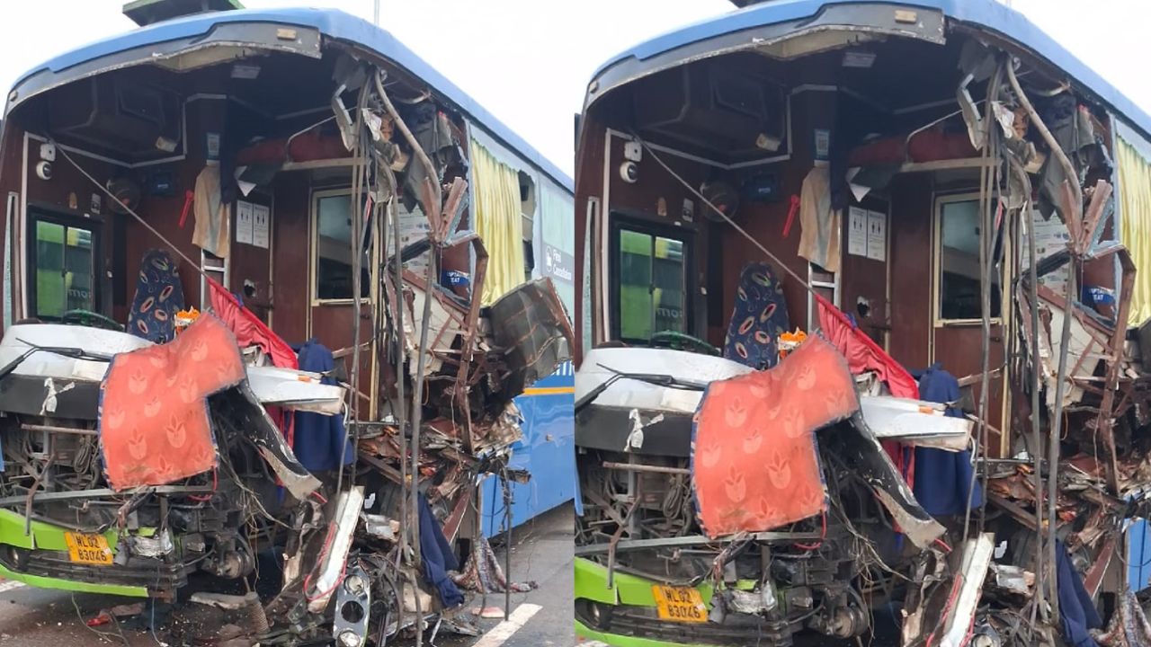 Kannauj News: एक झपकी और मच गया मौत का तांडव! ट्रेलर में पीछे से घुसी बस, एक यात्री की मौत