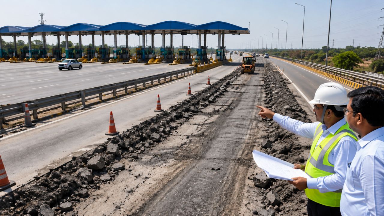 NHAI का कड़ा फैसला: कानपुर-लखनऊ एक्सप्रेसवे पर मरम्मत पूरी होने तक नहीं लगेगा टोल, कंपनी और अधिकारी नपे