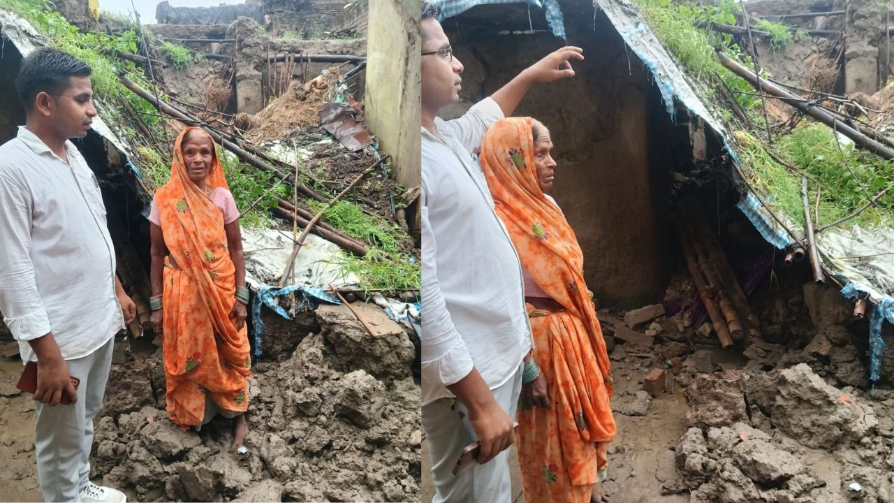 ‘हे भगवान! अब कहां जाऊं?’ खुले आसमान के नीचे बेबसी में बिलखती विधवा महिला