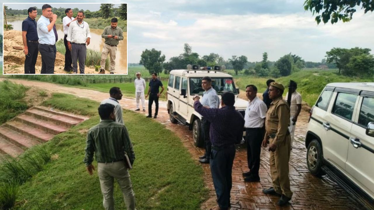 बाढ़ को लेकर प्रशासन अलर्ट: SDM सदर ने रोहिन नदी के तटबंधों का किया निरीक्षण, हर हाल में सुरक्षा व्यवस्था दुरुस्त रखने के निर्देश