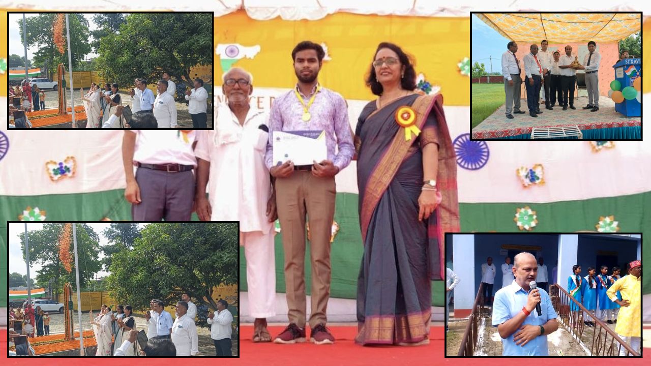 नौतनवा में देशभक्ति का जोश! स्कूलों से सरकारी दफ्तरों तक गूंजा ‘भारत माता की जय’, तिरंगे में रंगा पूरा क्षेत्र