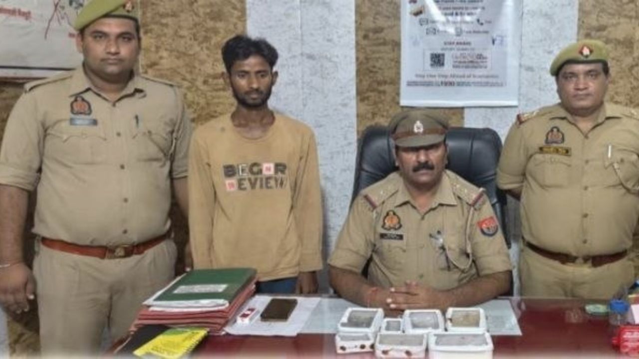 बंद मकान में चोरी का खुलासा, मैनपुरी पुलिस ने आरोपी दबोचा, जेवर और नकदी बरामद
