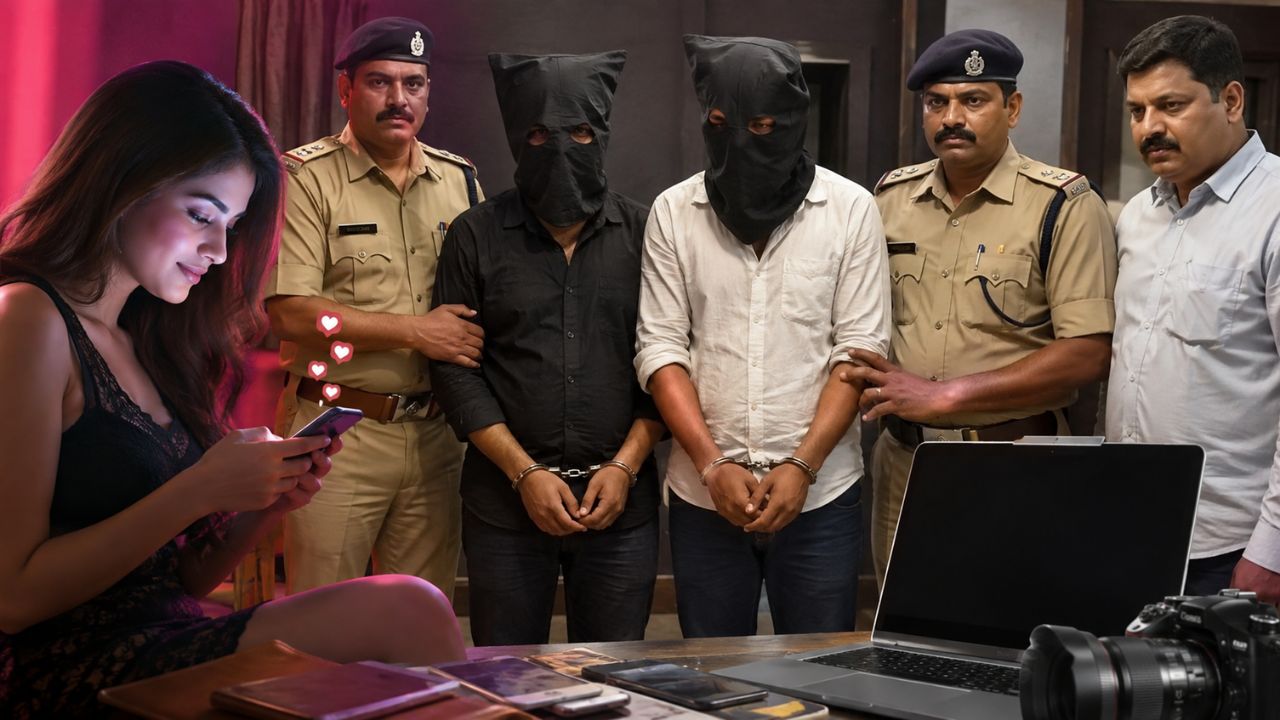 इंस्टाग्राम पर हसीना बन बिछाते थे जाल… युवकों को हनीट्रैप में फंसाकर खुद बनते थे पुलिस और पत्रकार, पुलिस के हत्थे चढ़े शातिर ठग