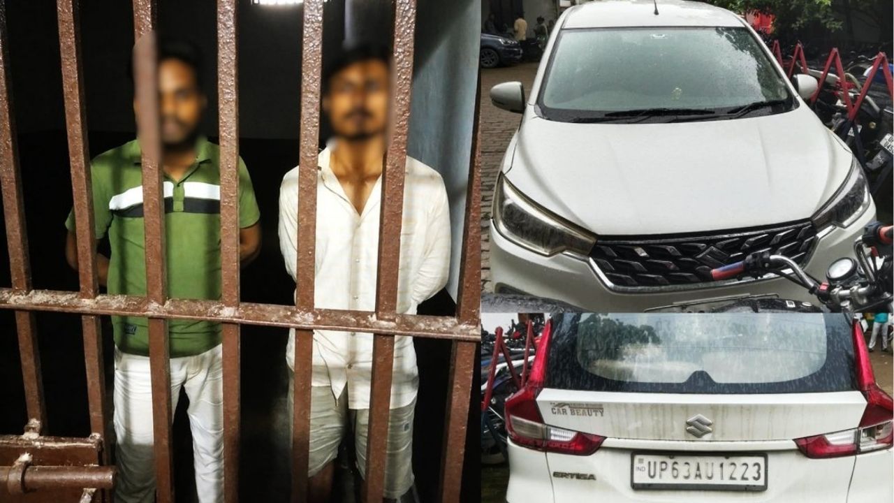 गुटखा थूकने से रोका तो भड़क गए कार सवार! बाइक सवार युवक से मारपीट, CCTV फुटेज से पकड़े गए 2 आरोपी