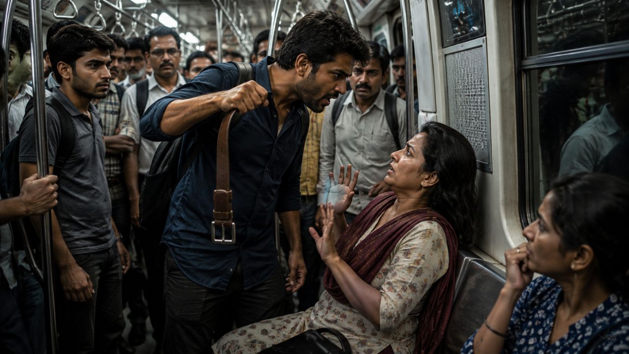 ‘सोने नहीं दिया तो पीटूंगा!’ मुंबई ट्रेन में मामूली सीट विवाद में महिला पर तानी बेल्ट, तमाशबीन बनी रही भीड़