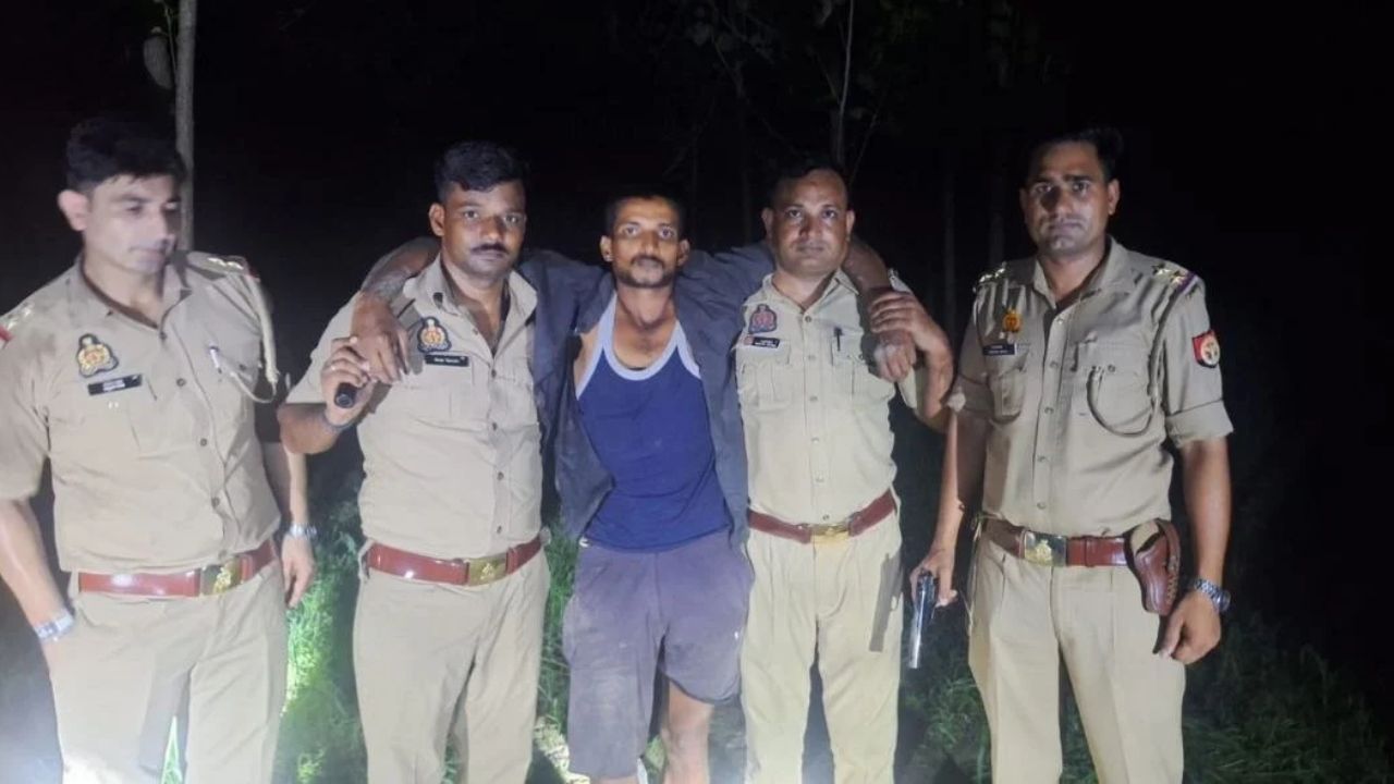 UP Police Encounter: मुजफ्फरनगर में रात के अंधेरे में चली गोलियां, गोकशी का आरोपी पुलिस मुठभेड़ में घायल