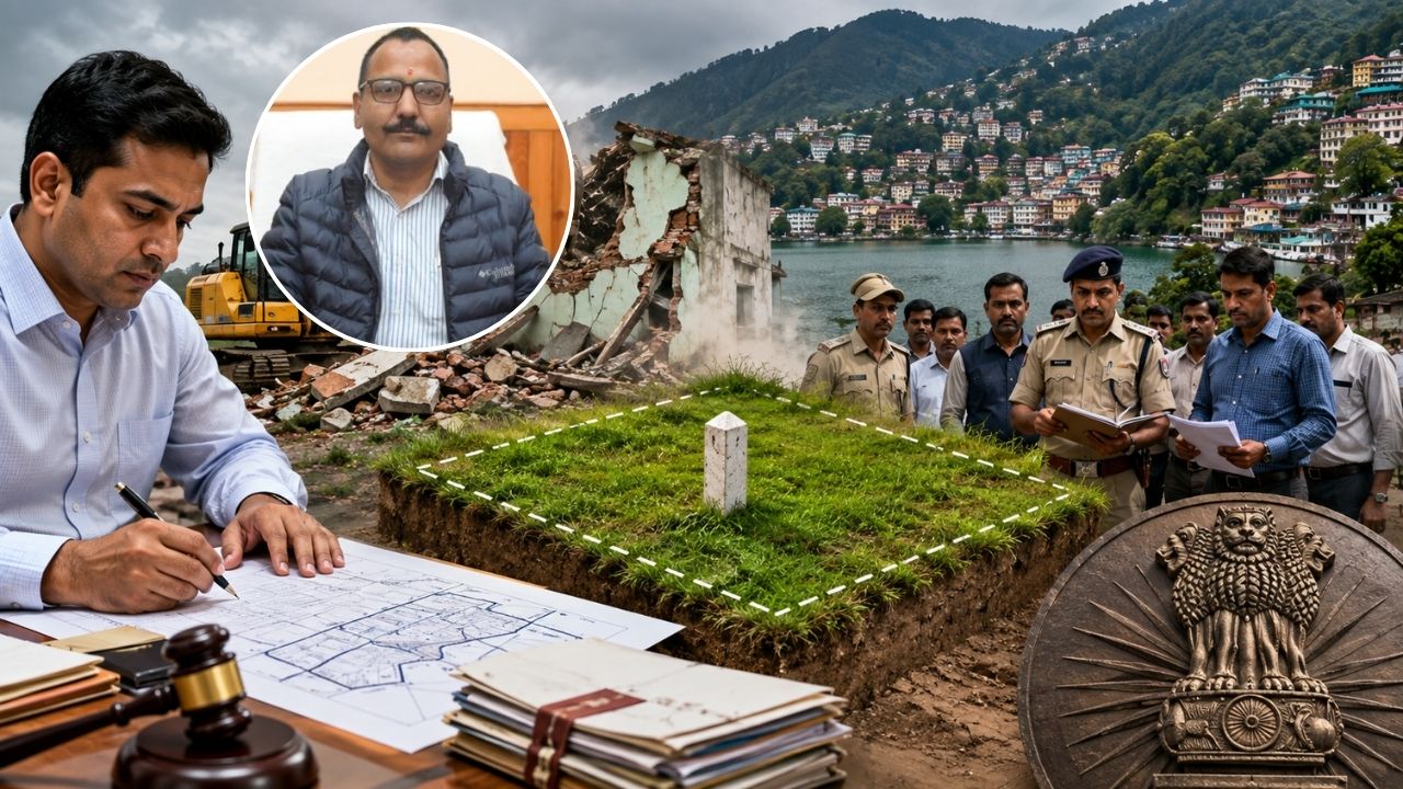 ‘भू-कानून तोड़ा तो जमीन जाएगी’, नैनीताल में डीएम ने 250 वर्ग मीटर भूमि सरकार के नाम की, आखिर क्या रही वजह?