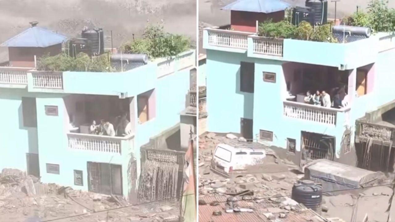कुदरत का करिश्मा या नायक फिल्म वाला इंजीनियर? नेपाल की बाढ़ में कैसे बच गया यह घर