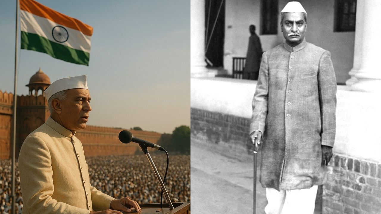 15 अगस्त 1947 को भारत स्वतंत्र देश तो बना, लेकिन गणतंत्र नहीं बना था। संविधान सभा ने 26 नवंबर 1949 को संविधान अपनाया, जो 26 जनवरी 1950 को लागू हुआ और डॉ. राजेंद्र प्रसाद पहले राष्ट्रपति बने। पंडित नेहरू ने 15 अगस्त 1947 को लाल किले पर तिरंगा फहराया था, जो परंपरा आज भी बदस्तूर जारी है। (Img- Pinterest)