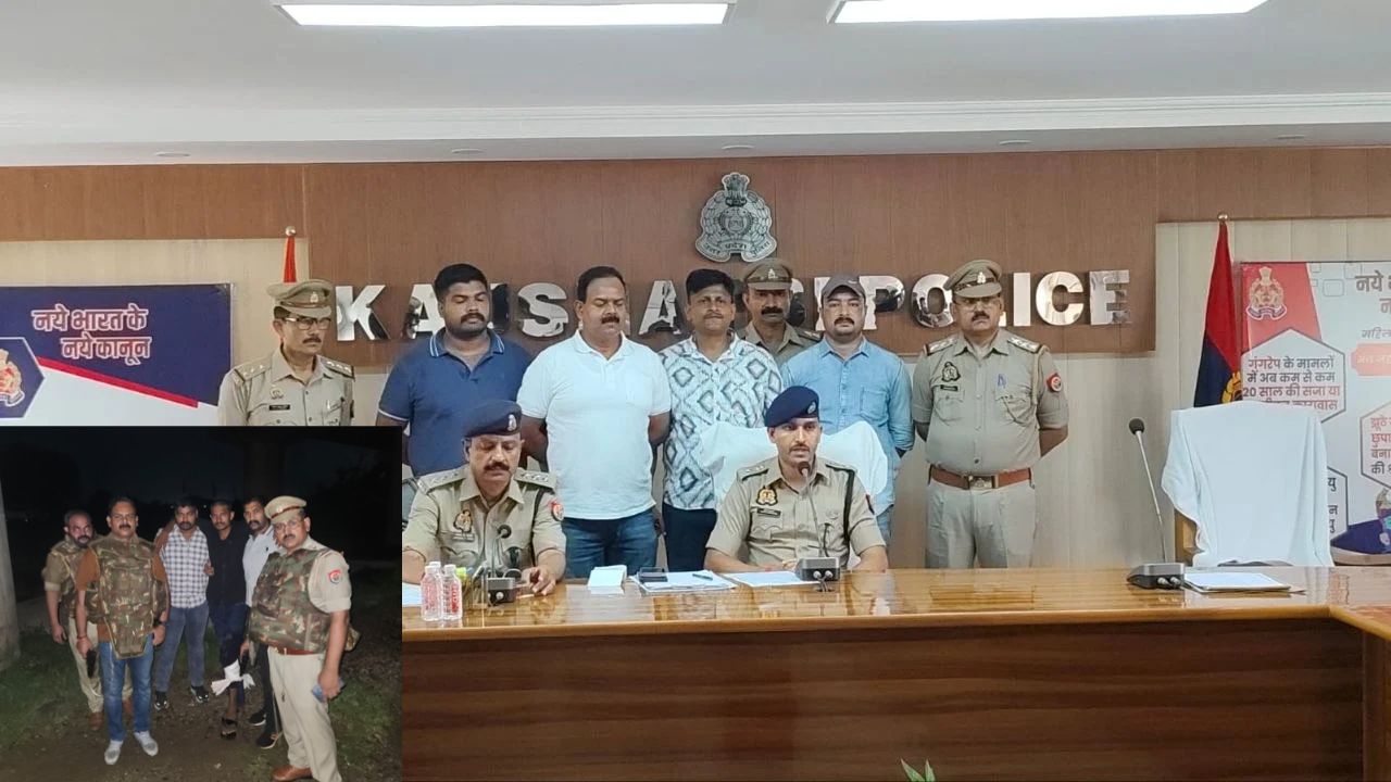 ‘रात के सन्नाटे में एनकाउंटर!’ कौशांबी पुलिस ने घेरा तो बदमाशों ने की फायरिंग, पैर में गोली खाते ही गिड़गिड़ाने लगा शातिर