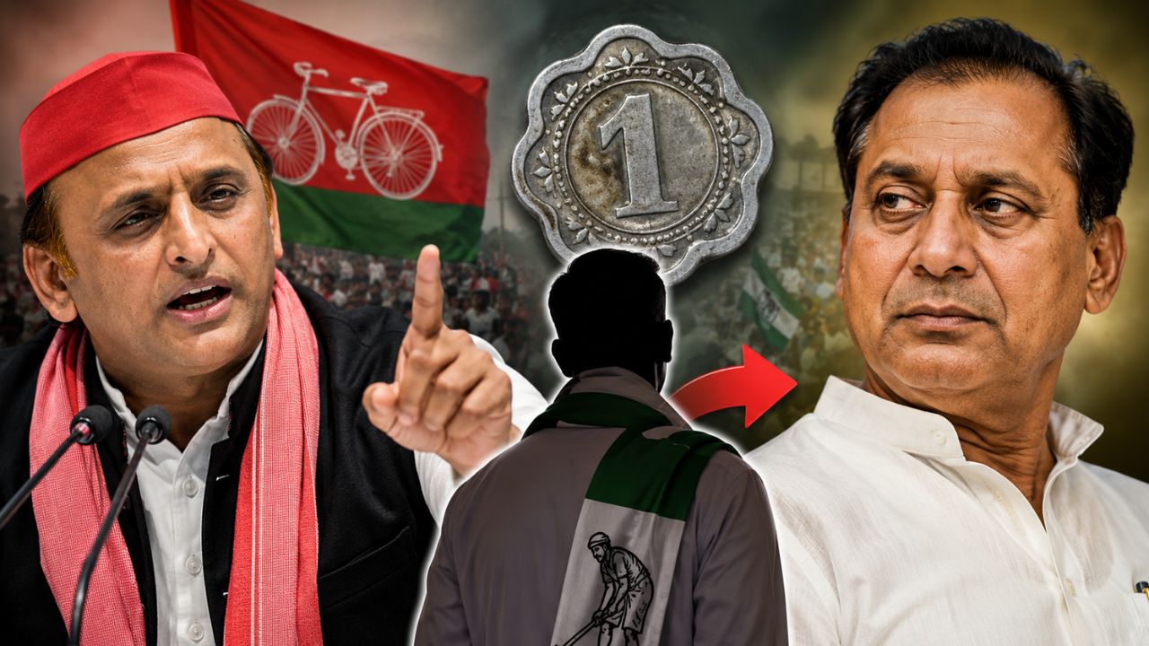 यूपी चुनाव: अखिलेश के ‘चवन्नी’ बयान के बाद रालोद में बड़ी टूट की आहट, बड़े पदाधिकारी छोड़ सकते हैं पार्टी