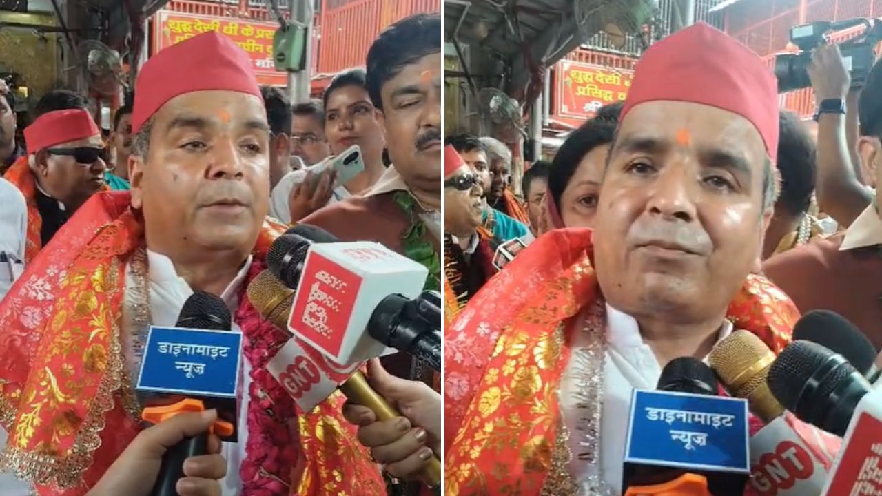 Ram Mandir Donation Theft: संसद में जमा राशि को लेकर कनॉट प्लेस के हनुमान मंदिर पहुंचे सपा सांसद, बजरंगबली के चरणों में दान