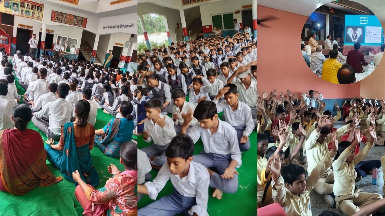 सहज योग: आत्मसाक्षात्कार से तनावमुक्त जीवन की ओर, सुलतानपुर में मेगा स्कूल अभियान और मेडिकल कॉलेज में विशेष व्याख्यान