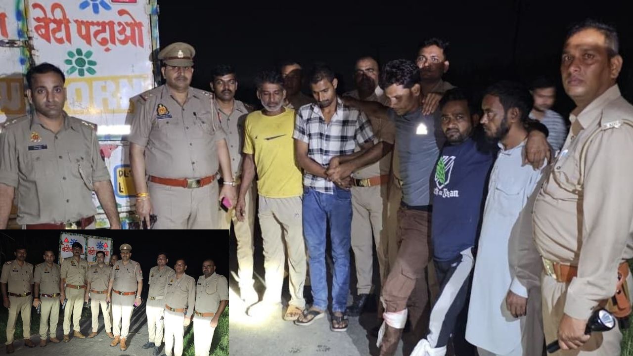 पिकअप से आए, ताबड़तोड़ गोलियां चलाई और खेत में छिपे… फिर मुजफ्फरनगर पुलिस  पूरे गैंग को चटाई धूल