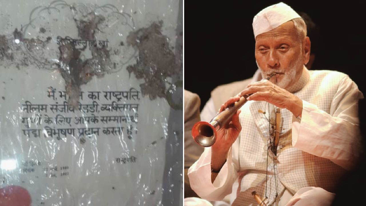 शहनाई के जादूगर उस्ताद बिस्मिल्लाह खान की विरासत पर दीमक का वार, पहचान खो रहे राष्ट्रीय सम्मान