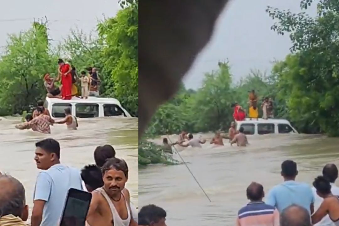 झांसी में रक्षाबंधन पर खुशी-खुशी निकले थे, रास्ते में आई मौत की धार; कार बहने लगी तो मचा हड़कंप