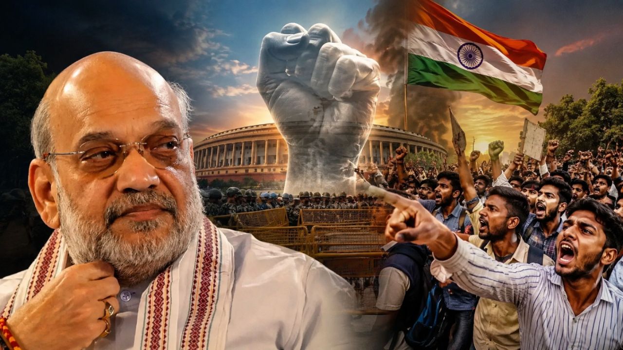 संसद में जवाब देंगे अमित शाह! किरेन रिजिजू का बड़ा बयान, छात्र आंदोलन पर संसद में चर्चा को तैयार सरकार