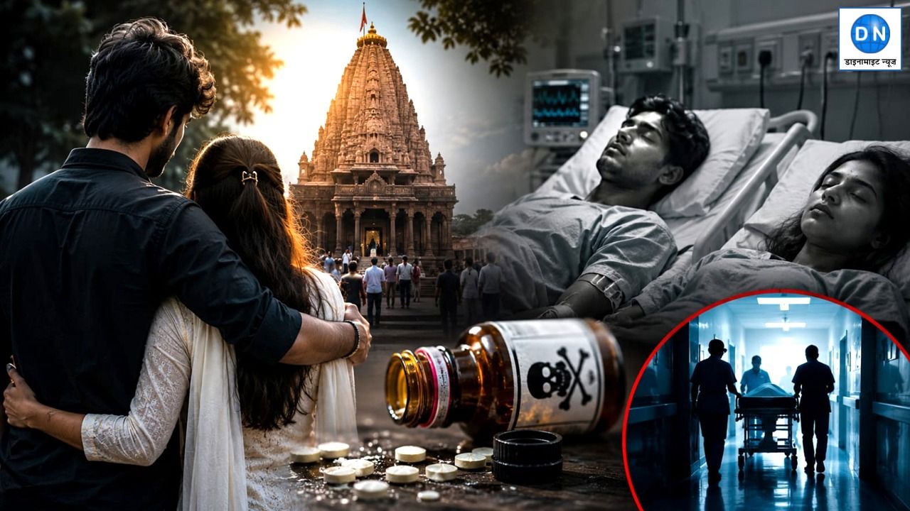 हम साथ जिए नहीं तो साथ मरेंगे… शादी करने मंदिर पहुंचे प्रेमी-प्रेमिका ने उठाया ऐसा कदम, जानकर रह जाएंगे हैरान