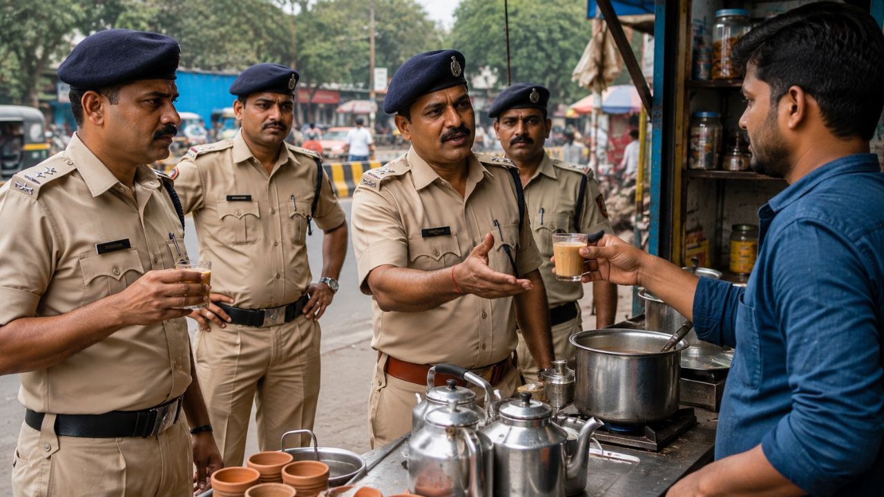 वर्दी के रौब में खाकी की गुंडागर्दी: पटना में पुलिसकर्मियों ने मांगी मुफ्त की चाय, मना करने पर फोड़ दिया दुकानदार का सिर