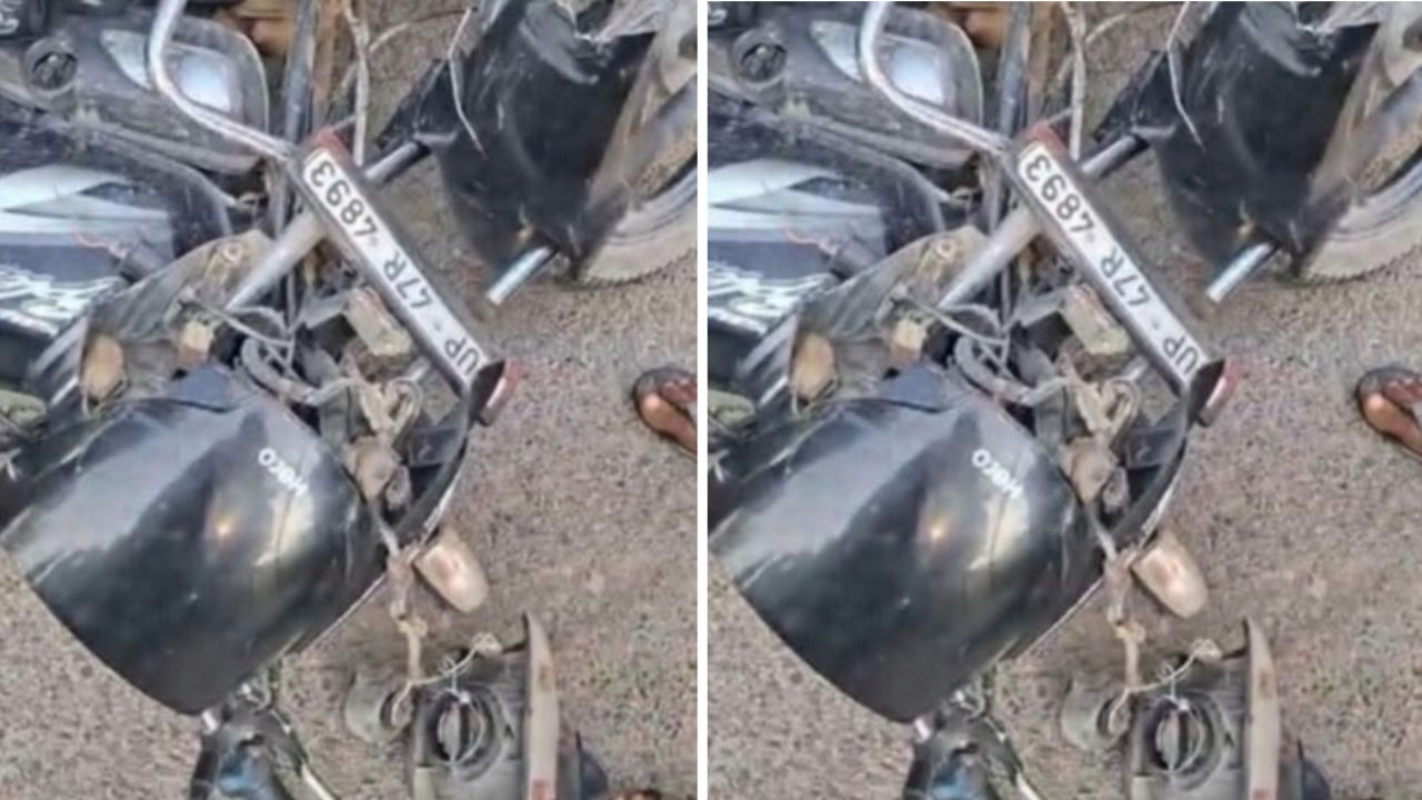 Balrampur में दो मोटरसाइकिलों की सीधी भिड़ंत, दो लोगों की मौत और एक गंभीर रूप से घायल