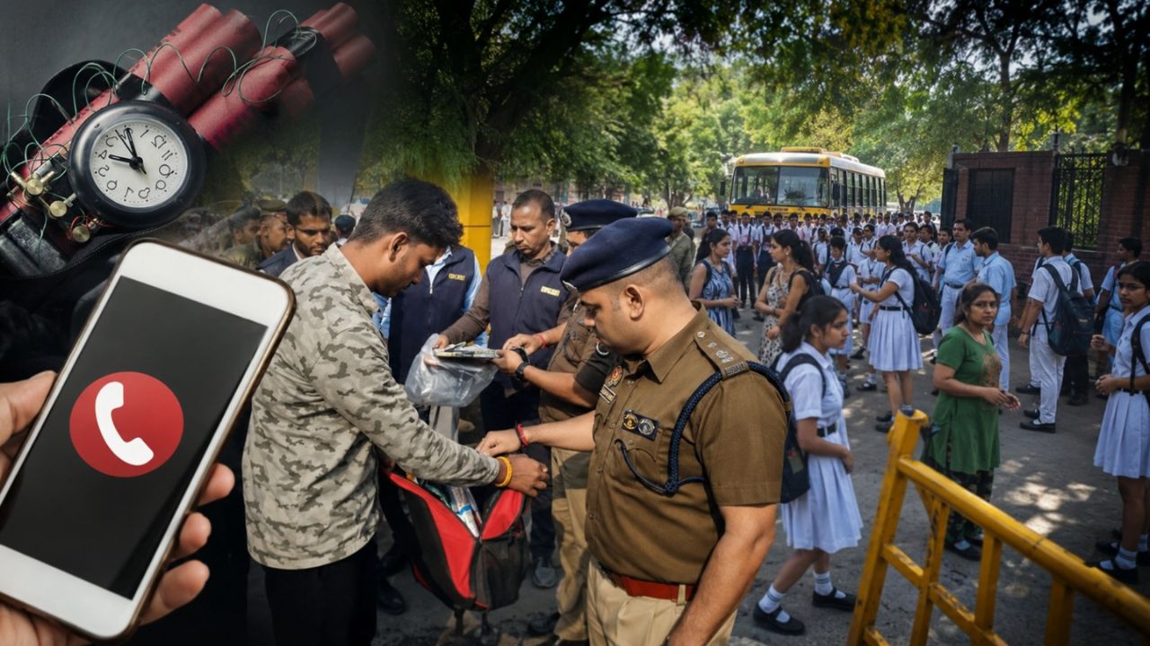 Delhi School Bomb Threat: फिर दहशत में दिल्ली… स्कूलों को मिले बम से उड़ाने के ईमेल, मचा हड़कंप