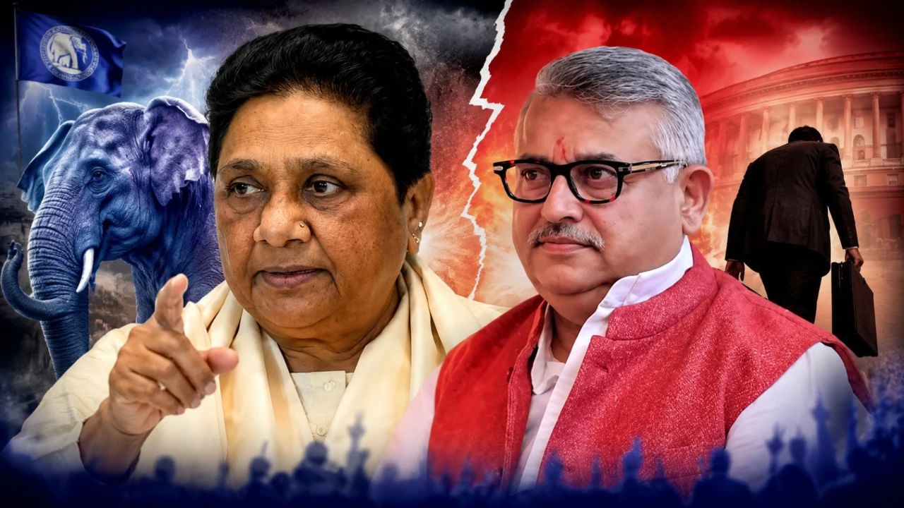 आकाश आनंद के ससुर के बाद एक और बड़े नेता पर गिरी गाज, जानें मायावती ने अब किसे दिखाया पार्टी से बाहर का रास्ता