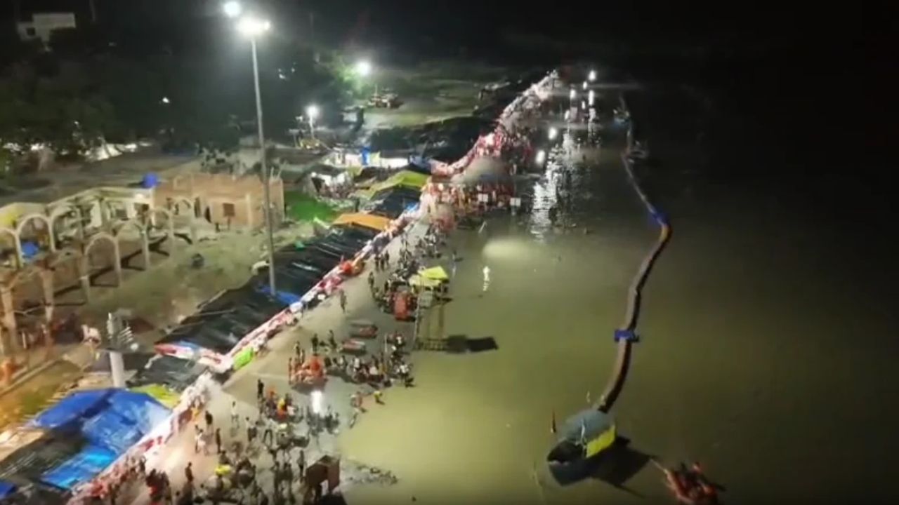 कांवड़ यात्रा को लेकर बदायूं में हाई अलर्ट, कछला गंगा घाट पर ड्रोन की निगरानी से चप्पे-चप्पे पर नजर