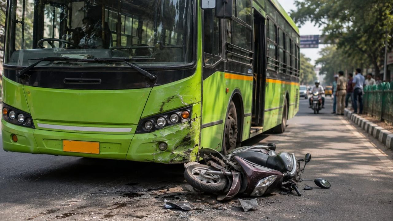 Delhi Bus Accident: स्कूल जाते वक्त 12 साल की मासूम को DTC बस ने मारी टक्कर, चंद सेकंड में उजड़ गया परिवार