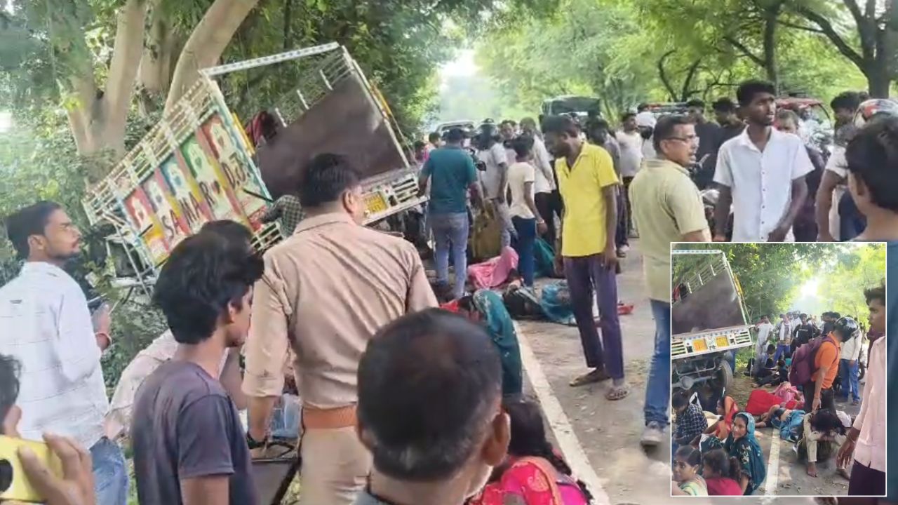 दर्शन के लिए निकले थे, रास्ते में मच गया कोहराम… पेड़ से टकराया श्रद्धालुओं से भरा लोडर, करीब दो दर्जन लोग घायल