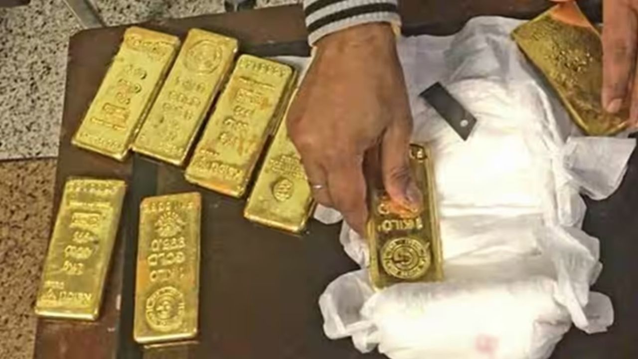मुंबई एयरपोर्ट पर सोने की तस्करी का बड़ा खुलासा, मोम के कैप्सूल में छिपा था सोना, करोड़ों का माल जब्त