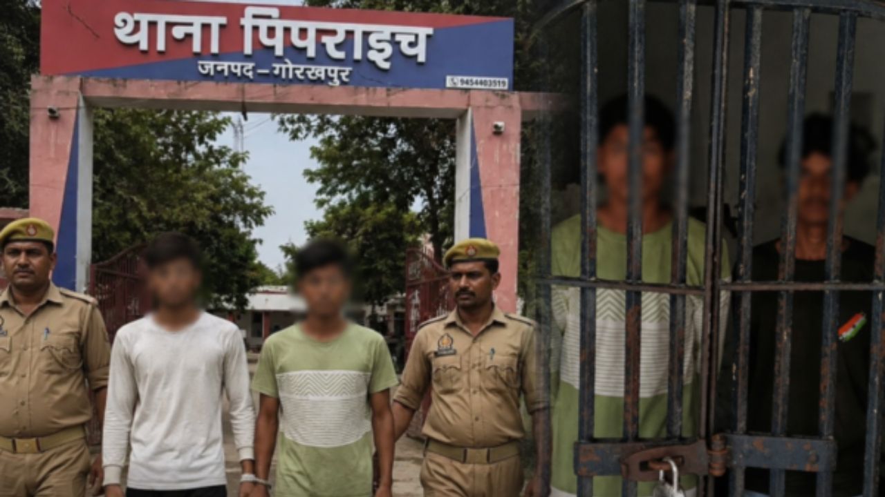 Gorakhpur: पिपराइच हत्याकांड में पुलिस की सख्ती के आगे झुके फरार आरोपी, ऐसे चढ़े पुलिस के हत्थे