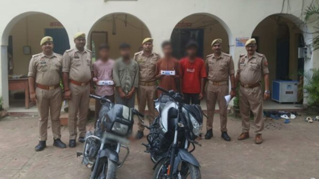 गोरखपुर पुलिस के हत्थे चढ़ा चोरों का गिरोह, अब खुल सकते हैं कई और चोरी के राज