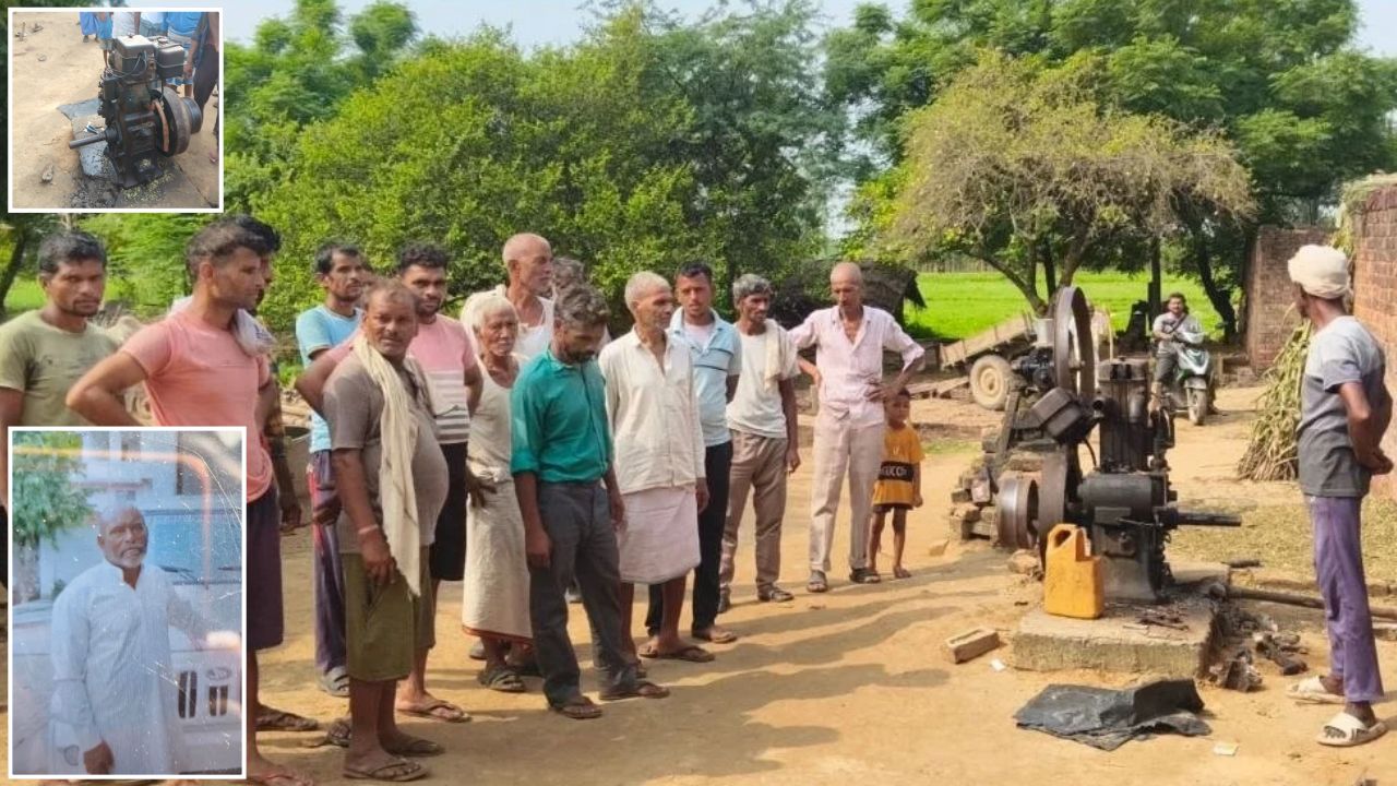 मरम्मत के दौरान अचानक हुआ जोरदार धमाका! डीजल इंजन का व्हील फटा, मिस्त्री की मौके पर मौत