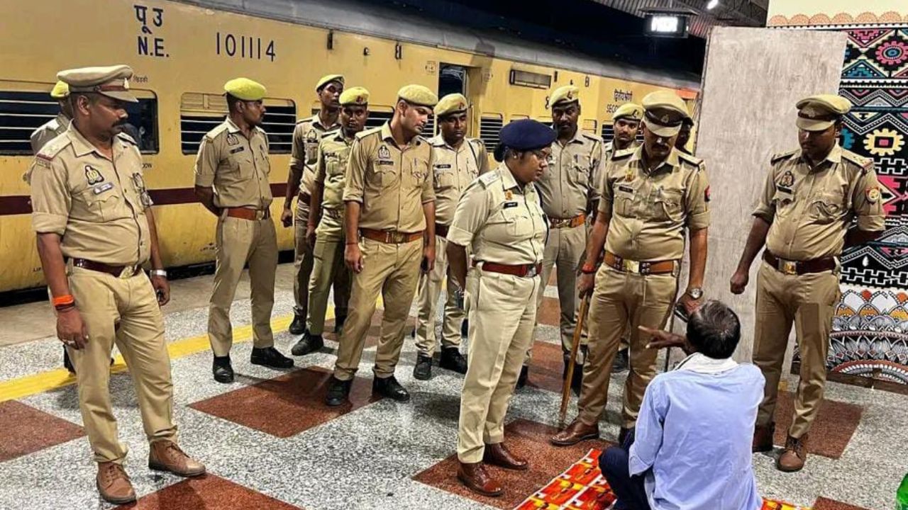 फरेंदा में सुरक्षा का कड़ा पहरा, चप्पे-चप्पे पर पुलिस की निगरानी से मचा हड़कंप