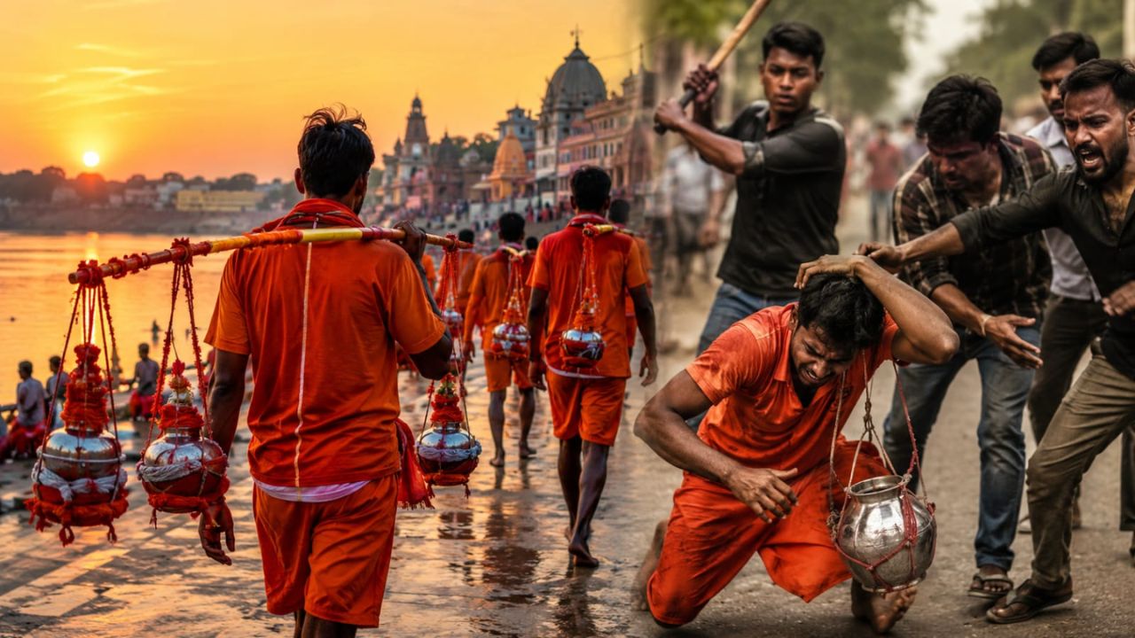 “जल लेकर लौटते ही घेर लिया!” डीजे विवाद के बाद कांवरिए पर चाकू-डंडे से हमला, चार नामजद