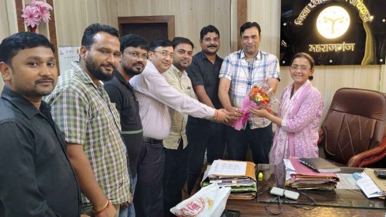 नई कार्यकारिणी ने संभाली कमान, डीपीआरओ से मुलाकात में कर्मचारी हितों पर बनी रणनीति