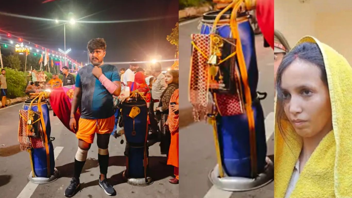 क्या आप भी इस खबर को पढ़कर भूल जाओगे मेरठ का नीला ड्रम हत्याकांड, देखें मुस्कान को भुलाने के लिए कांवड़िए ने क्या खास किया?
