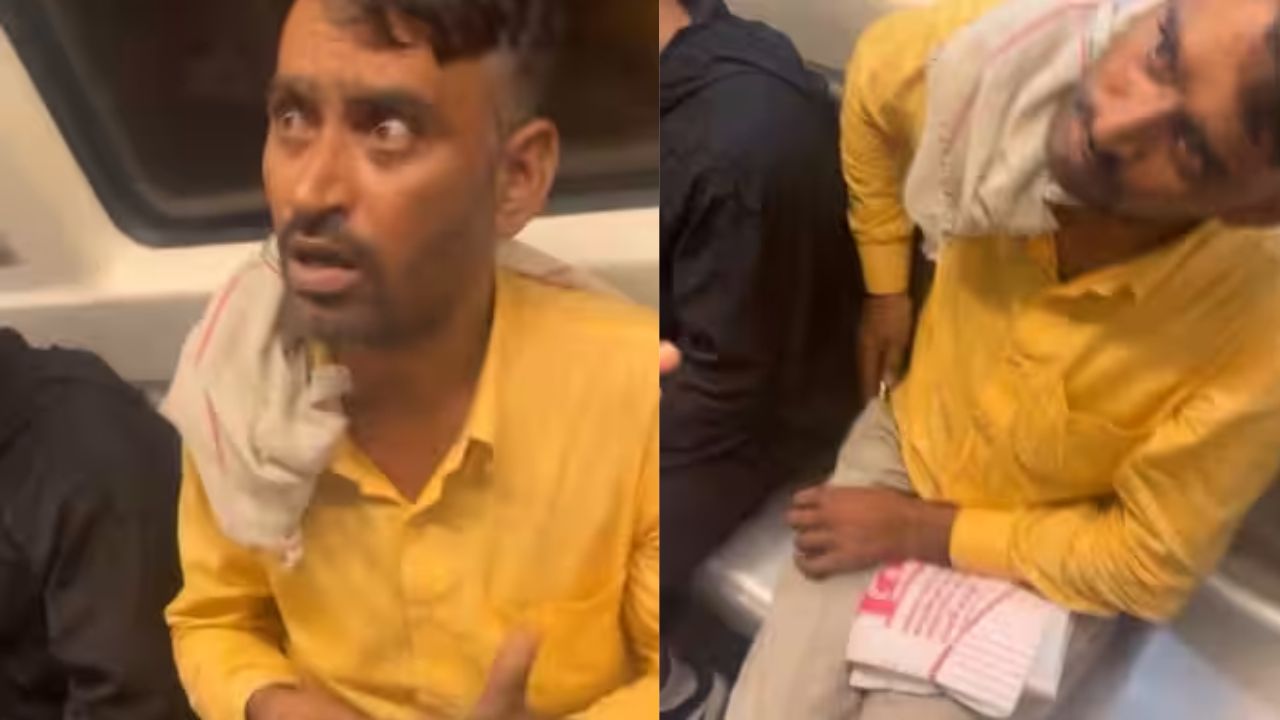 दिल्ली मेट्रो में स्मार्ट बन रहा था सिरफिरा: चोरी-छिपे बना रहा था फोटो-वीडियो, फिर लड़की ने ऐसे लगाई क्लास