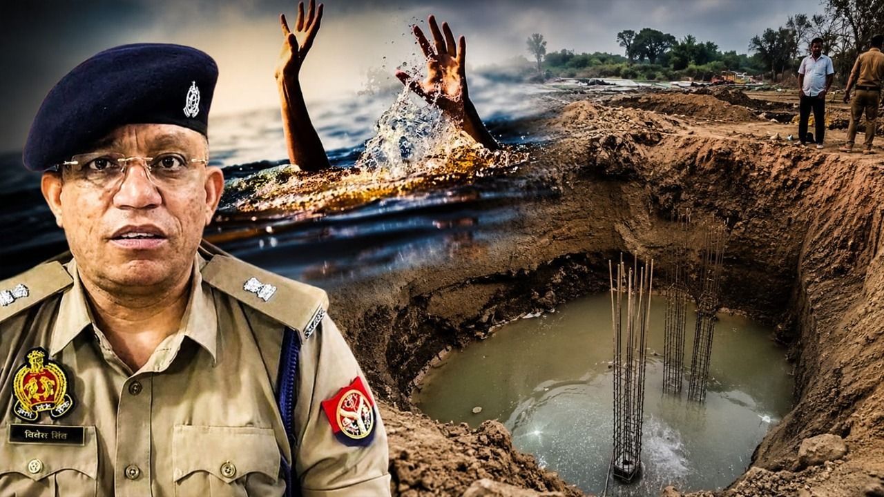 बारिश का पानी बना मौत का जाल… हाईवे पिलर के गड्ढे में डूबे दो मासूम, जिम्मेदार कौन?