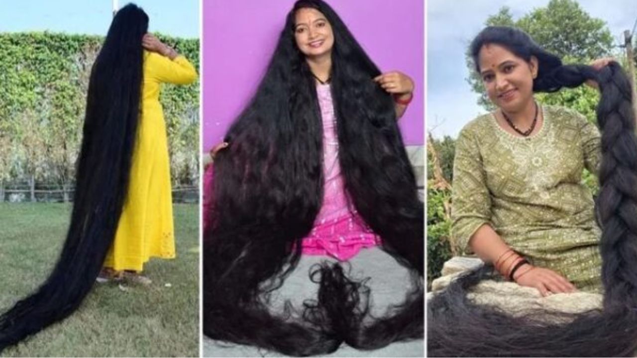 दस साल से एक बार भी नहीं कटवाए बाल… काली जुल्फों ने नैनीताल की रेनू को बनाया दुनिया की रिकॉर्ड होल्डर, लंबाई जानकर रह जाएंगे हैरान