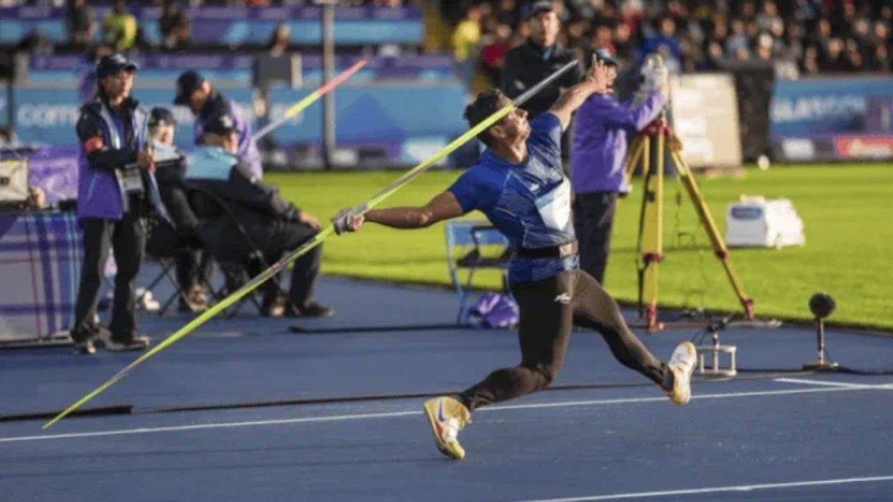 CWG 2026: भाला फेंक में भारत की डबल खुशी, नीरज चोपड़ा को रजत, यशवीर ने जीता कांस्य