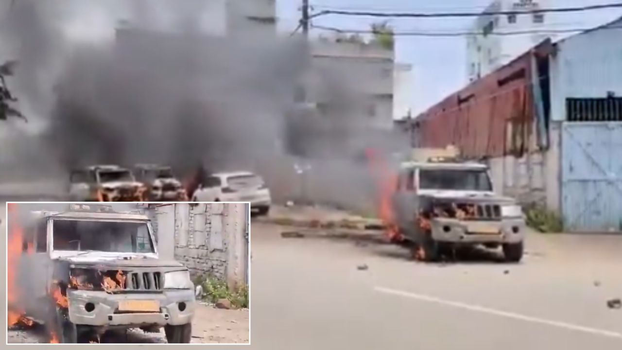 पटना में युवक की मौत के बाद बड़ा बवाल, भीड़ ने पुलिस वैन समेत एक दर्जन गाड़ियां और ट्रैफिक पोस्ट को फूंक डाला