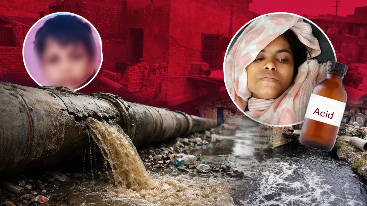 बेटे की मौत की खबर सुन मां ने पिया तेजाब, 8 साल का अमान बारिश के पानी से बचते-बचते खुले नाले में समाया