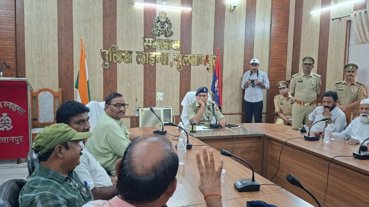 सुल्तानपुर के नए एसपी विनीत जायसवाल ने संभाला मोर्चा, पत्रकारों के साथ की पहली बैठक