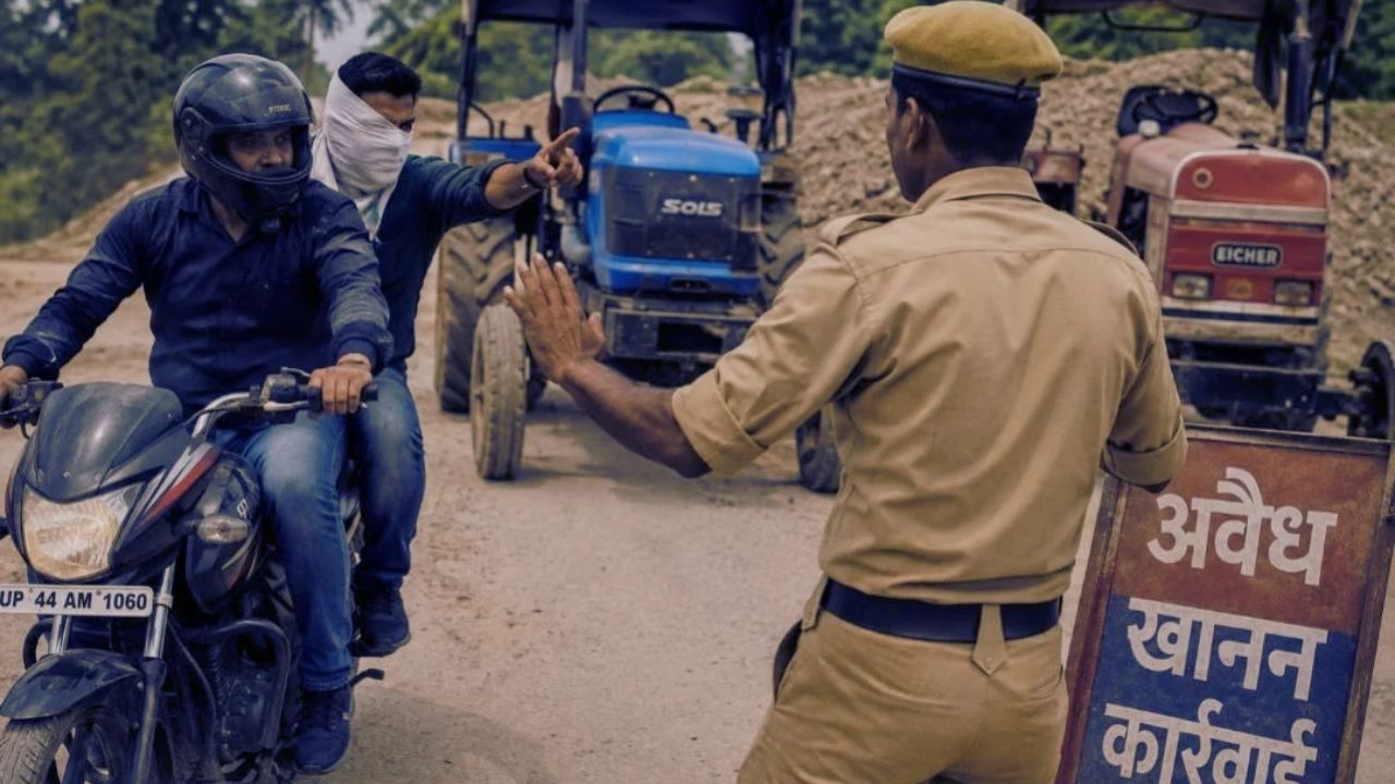 सुलतानपुर में कानून को चुनौती, अवैध खनन के आरोपी दबंगों ने किया बड़ा कारनामा