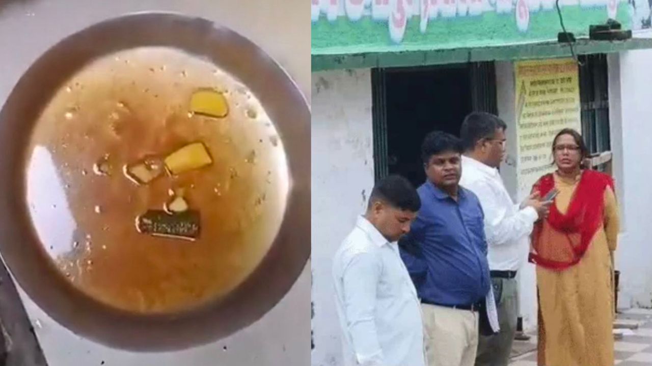 सीतापुर में थाली में खाना या लापरवाही? वायरल वीडियो के बाद स्कूल पर हुआ बड़ा एक्शन