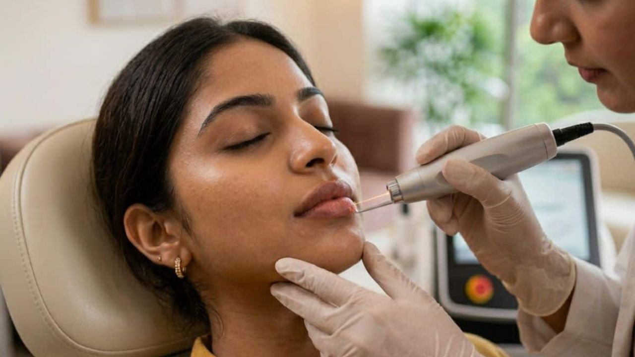 चेहरे की सुंदरता में लिप्स और उसके आसपास की त्वचा का बहुत बड़ा योगदान होता है। हालांकि, कई बार धूप, डेड स्किन सेल्स, हॉर्मोनल बदलाव और केमिकल युक्त प्रोडक्ट्स के इस्तेमाल से होंठों के आसपास कालापन या पिगमेंटेशन जमा होने लगता है। इस समस्या से निजात पाने के लिए महंगे ब्यूटी प्रोडक्ट्स के बजाय किचन में मौजूद प्राकृतिक चीजों का इस्तेमाल ज्यादा सुरक्षित और असरदार साबित होता है। (Img- Pinterest)
