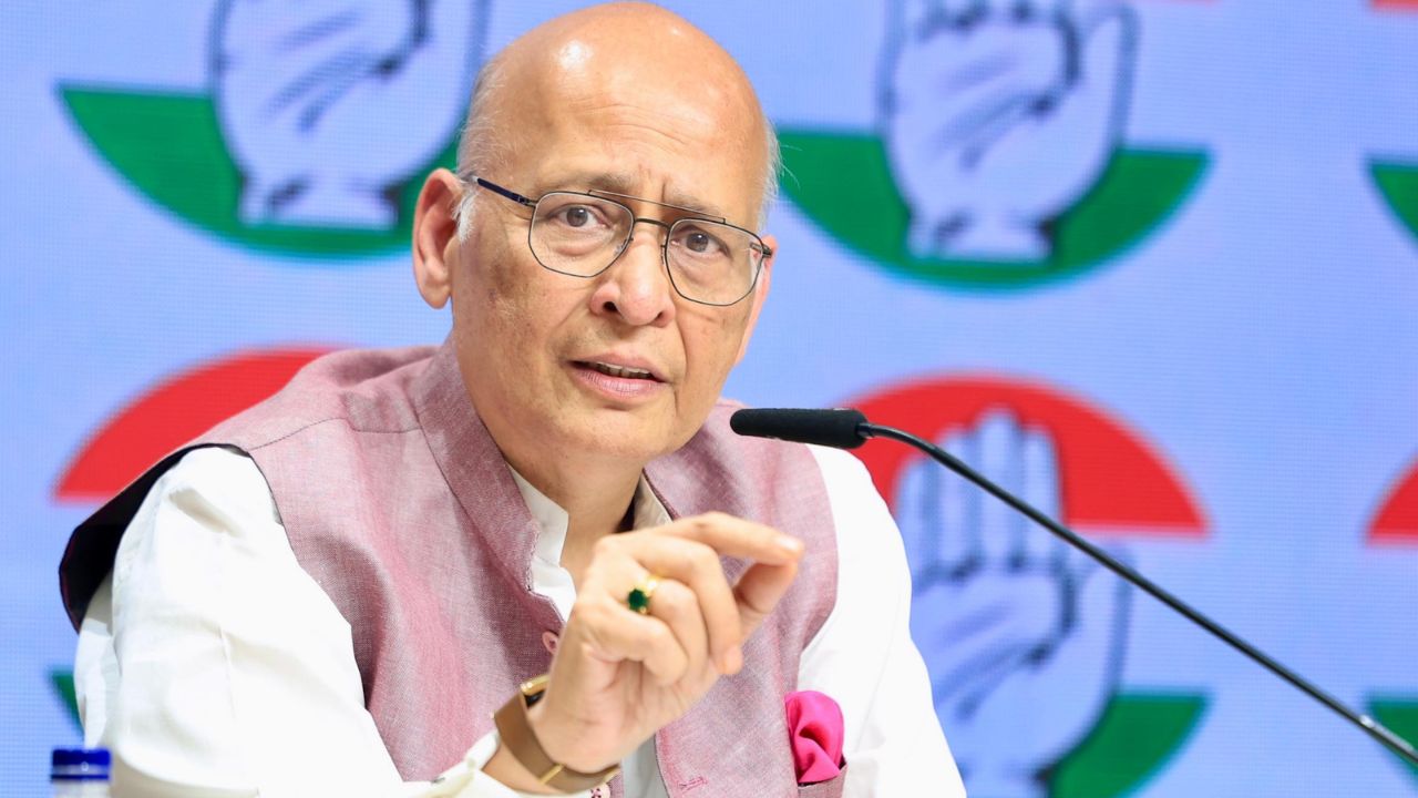 Election Commission vs Congress: SIR पर घमासान, अभिषेक मनु सिंघवी ने CEC ज्ञानेश कुमार पर उठाए सवाल