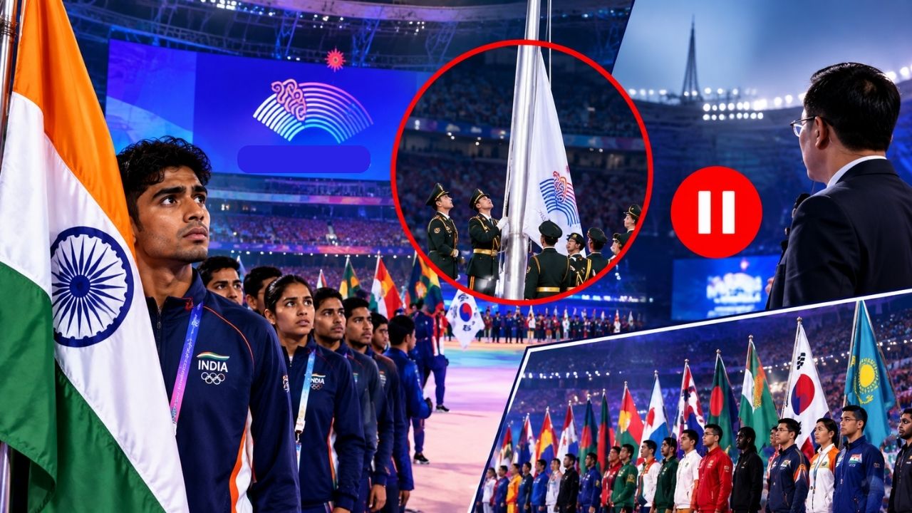Asian Games में अचानक रुका ध्वजारोहण समारोह, India समेत कई देशों को करना पड़ा इंतजार; आखिर हुआ क्या?