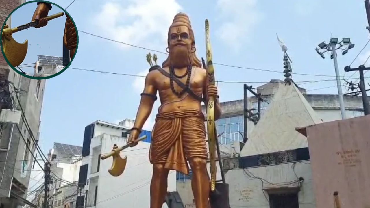 आस्था पर वार और CCTV में कैदवान चेहरा! हाथरस में परशुराम प्रतिमा तोड़ने वाले उस शातिर की तलाश तेज